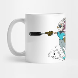 SKATING BLOODY RABBIT 05 Mug